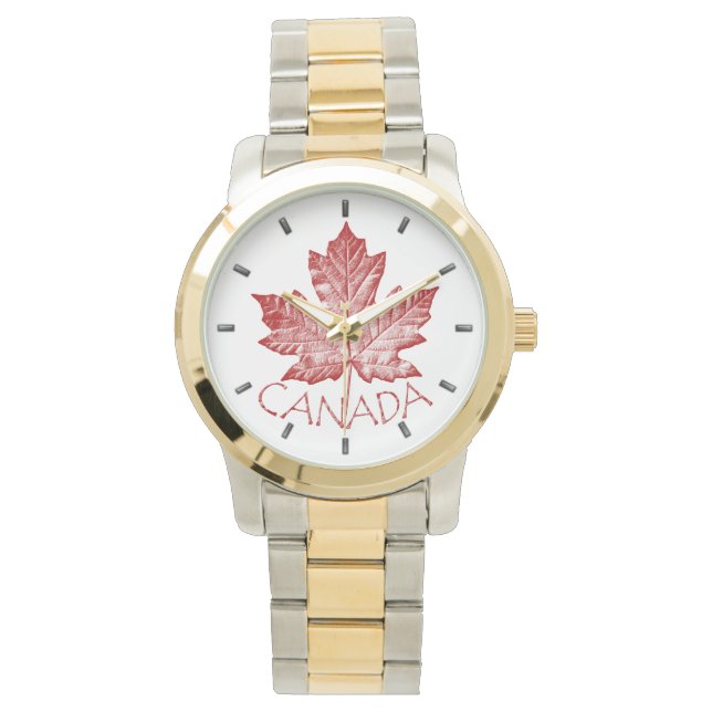 Relógio Canadá Assista Canadá Souvenir Wrist Watch (Frente)
