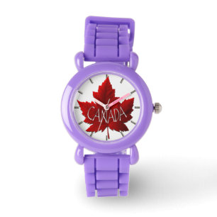 Relógio Canadá: Canadá Mapeia Leaf Souvenir