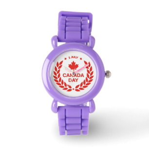 Relógio Canada Day Wreath Watch