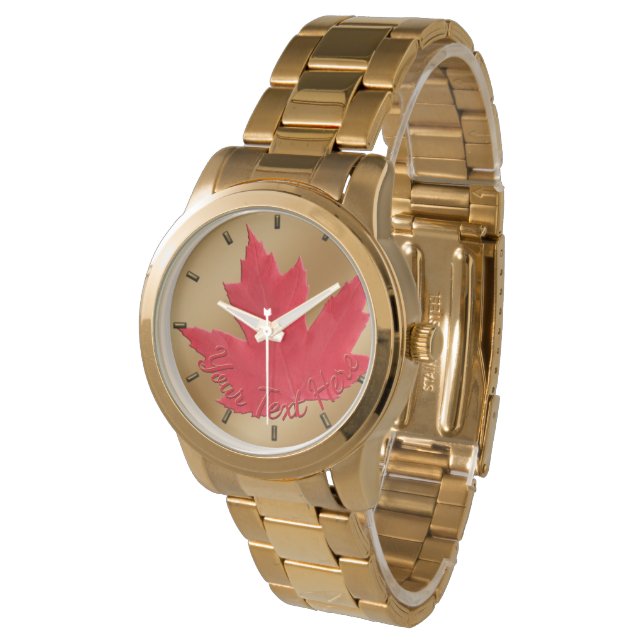 Relógio Canada Watch Canada Maple Leaf Souvenir (Angular)