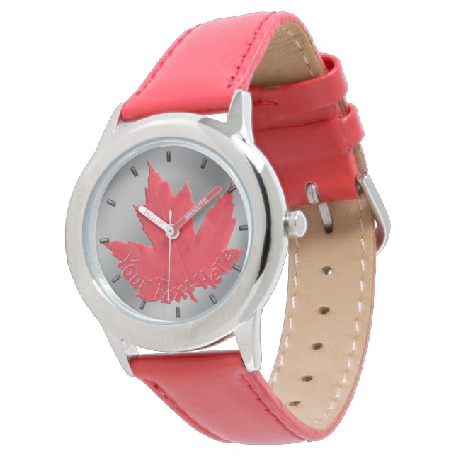 Relógio Canada Watch Canada Maple Leaf Souvenir (Angular)