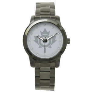 Relógio Canadiano Maple Leaf Roundel Mod CANADA