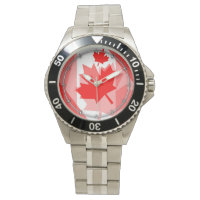 Canadiano vermelho Maple Leaf Layout Estilo CANADÁ