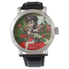 Relógio Candy Apple Love Gothic Lolita Art Watch