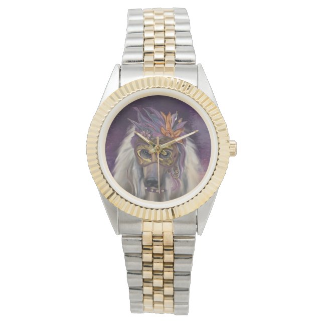 RELÓGIO CÃO AFEGÃO (Frente)