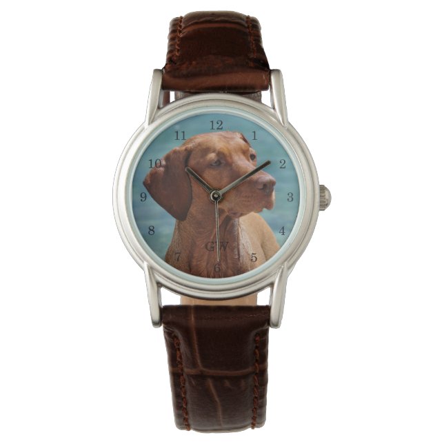 Relógio Cão Magyar Vizsla (Frente)