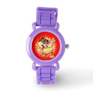 Relógio Cão Quente do Dachshund