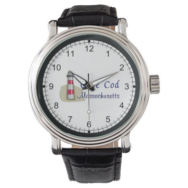 Relógio Cape Cod Massachusetts Wrist Watch (Frente)