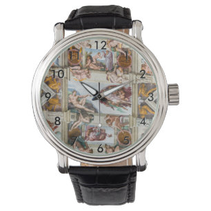 Relógio Capela Sistina Michelangelo - Vaticano, Roma, Itá