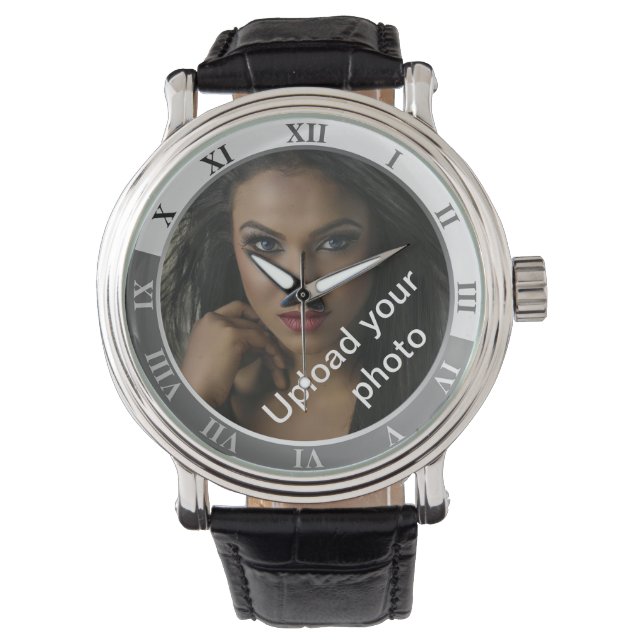 Relógio Carregar a sua fotografia (Frente)