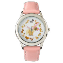 Cartoon Bonito Ponies Mandala Watch
