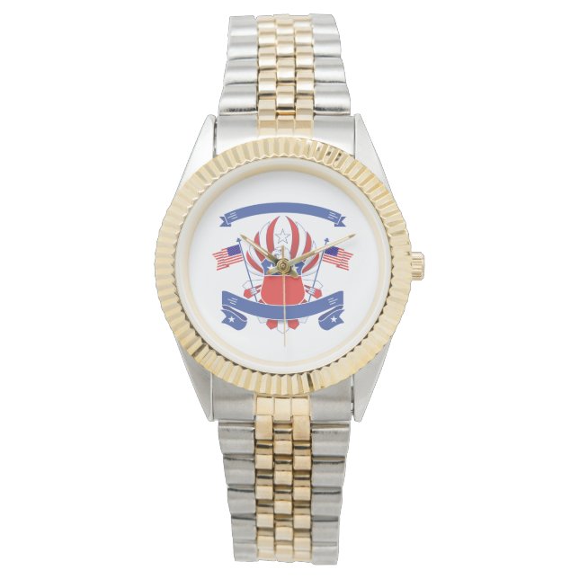 Relógio Casaco de Armas Americana (Frente)