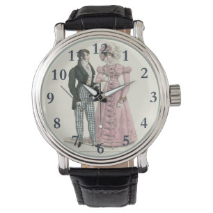 Relógio Casal Antigo Casamento 1823 Homem Mulher Moda