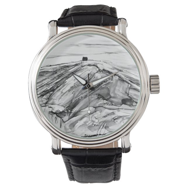 Relógio Castelo de Rivington Pike Horwich (Frente)