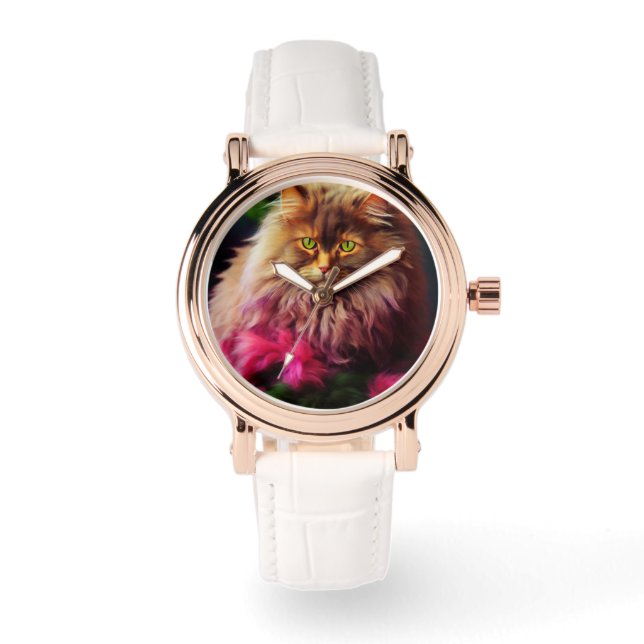 Relógio Cat Watch para Cat Mãe (Frente)