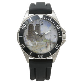 Relógio Catedral de Notre Dame (Paris, França) (Arte Vinta