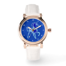 Relógio Cavalo Azul