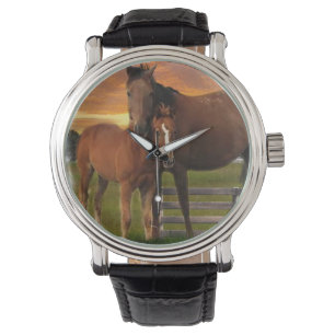 Relógio Cavalo e pônei
