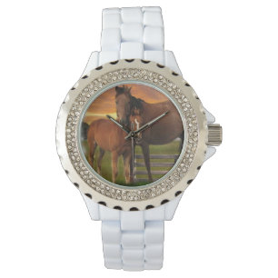 Relógio Cavalo e pônei