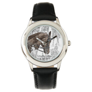 Relógio Cavalos recolhidos FEI do adestramento