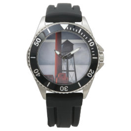 Relógio Chaminés e Torre de Água (por Charles Demuth)