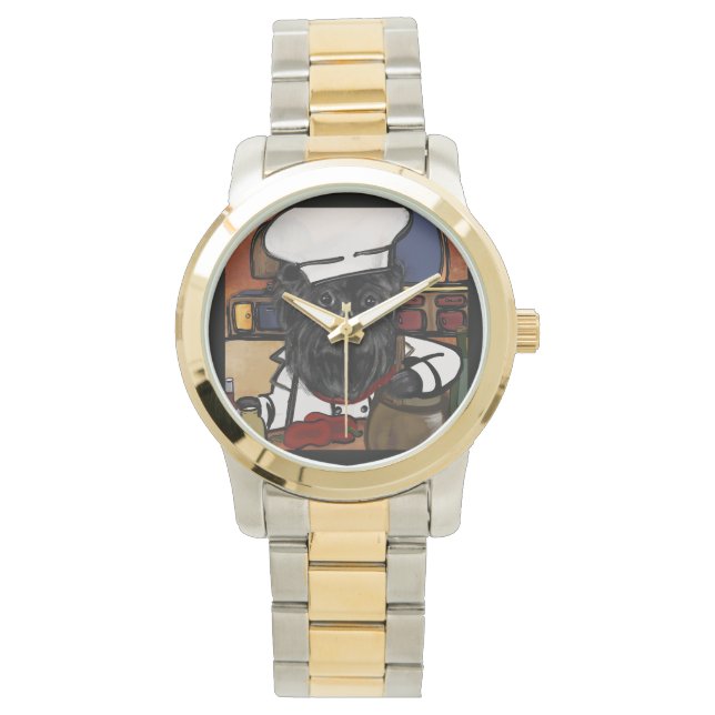 Relógio Chef Affenpinscher    (Frente)