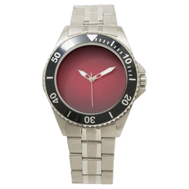 Relógio Chic Burgandy Watch (Frente)