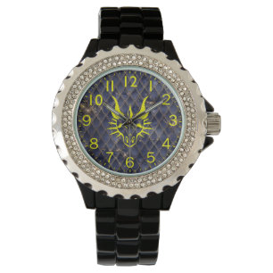 Relógio Chic Dragon Head & Blue Dragon Scales Watch