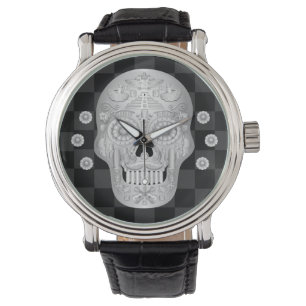 Relógio Chrome Calavera Watch