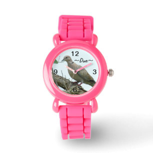 Relógio Cinza Dove Bird Watch