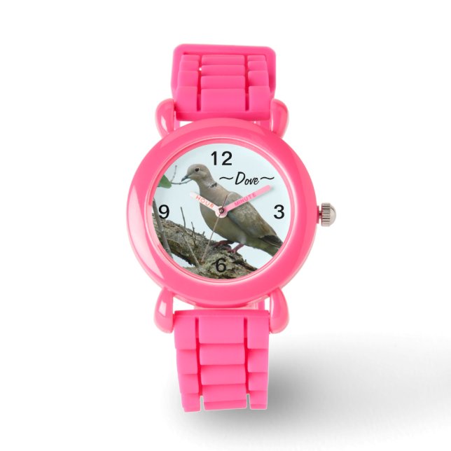 Relógio Cinza Dove Bird Watch (Frente)