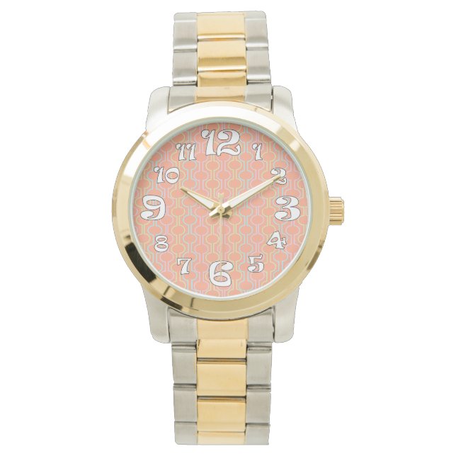 Relógio Círculos de divisão da páscoa (Frente)