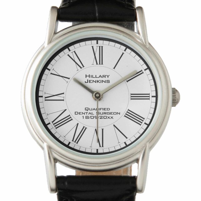 Relógio Cirurgião Dental Qualificado com Data Watch (Criador carregado)