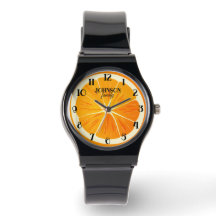 Citrus Personated Family Name Watch