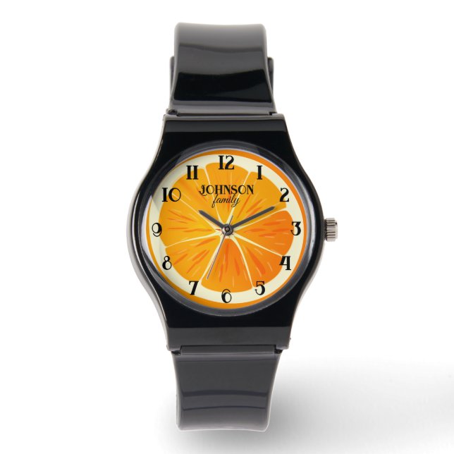Relógio Citrus Personated Family Name Watch (Frente)