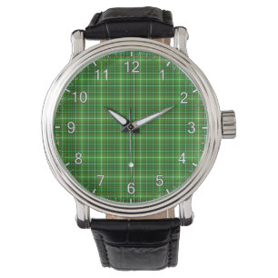 Relógio Clã Forrester, Eterno Clássico, caçando Tartan Pla