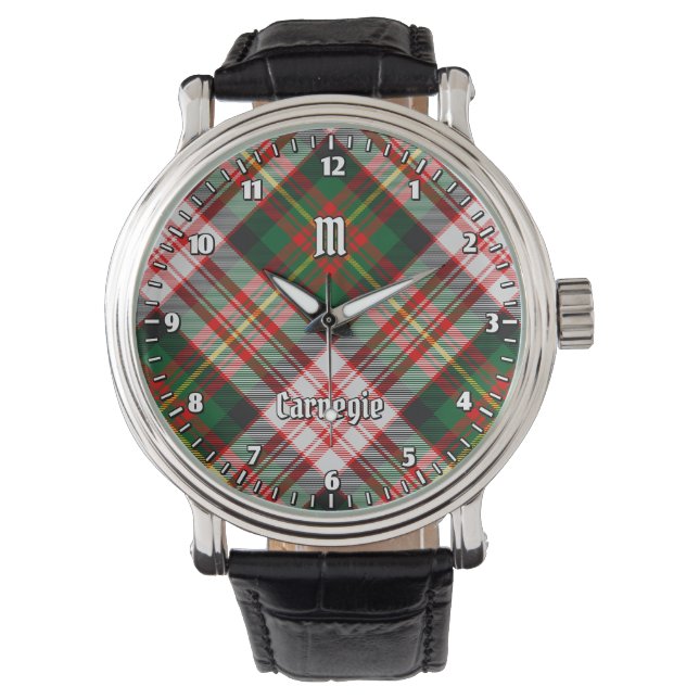 Relógio Clan Carnegie Dress Tartan (Frente)