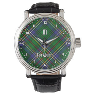 Relógio Clan Cockburn Tartan