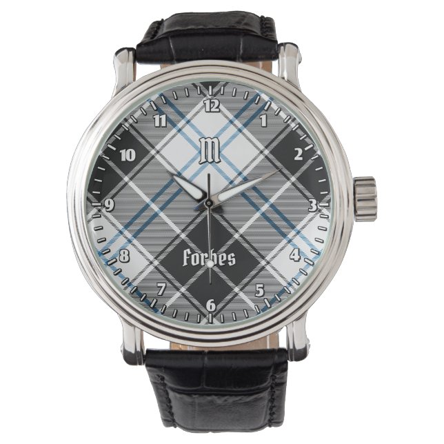 Relógio Clan Forbes Vestido Tartan (Frente)