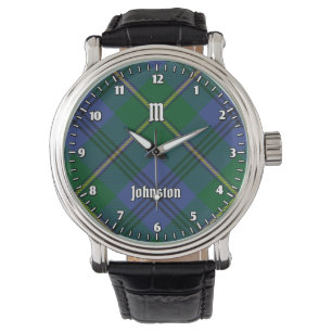 Relógio Clan Johnston Tartan Watch