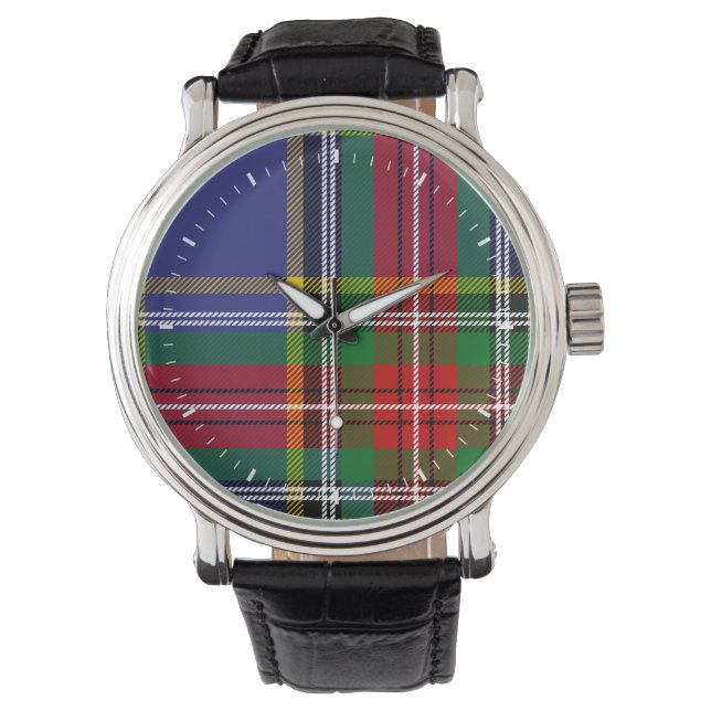 Relógio Clan MacBeth Tartan (Frente)