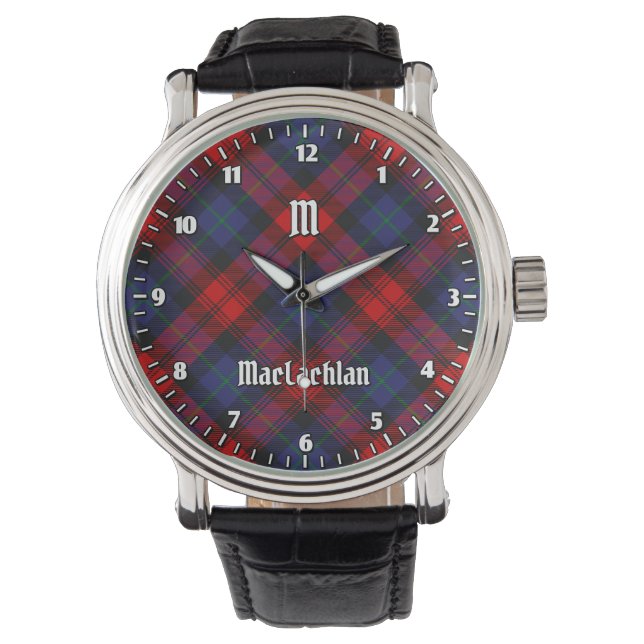 Relógio Clan MacLachlan Tartan (Frente)