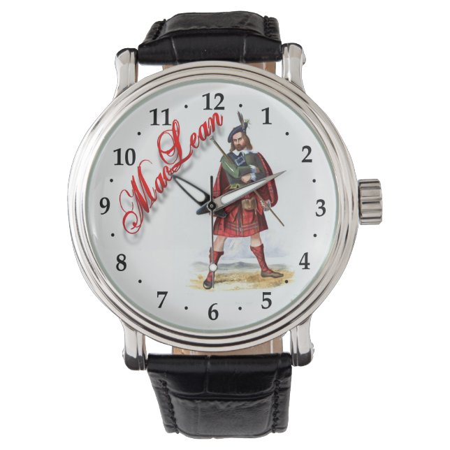 Relógio Clan MacLean Scottish Dream Watch (Frente)
