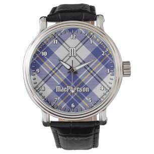 Relógio Clan MacPherson Blue Dress Tartan Watch