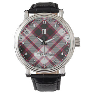Relógio Clan MacPherson Caçando o Tartan Watch