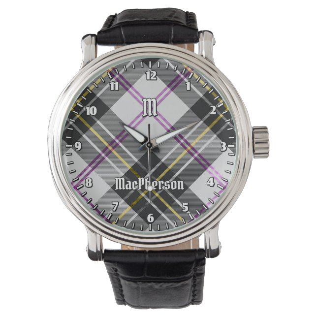 Relógio Clan MacPherson Dress Tartan Watch (Frente)