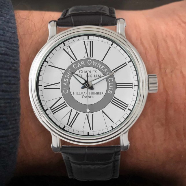 Relógio Classic Car Owner Club (Criador carregado)