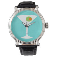 Classic Movie Martini Watch (turquesa)