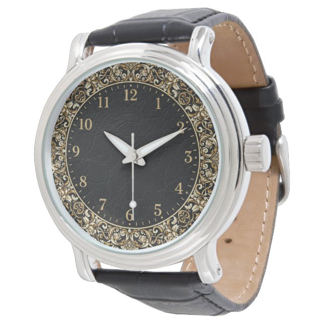 Relógio Classic Vintage Ornamental (Angular)