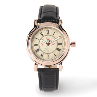 Relógio Classic Vintage Roman Numerals Wristwatch